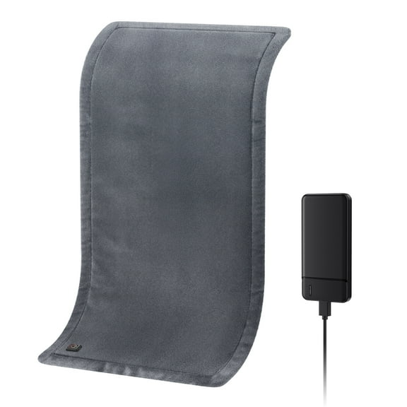 Bob and Brad Weighted Electric Heating Pad for Deep Muscle Pain, Joint Pain, and Spasms, 12"x24"