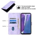 thumbnail image 4 of Compatible with Samsung Galaxy Note 20 Classic Embossed PU Leather Case with Card Holder Shockproof Cover, 4 of 5