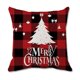 thumbnail image 1 of Fiudx Ofertas Flash Del Día Funda De Almohada Navideña De Lino Y Algodón, Funda De Cojín, Decoración Del Sofá Del Hogar, 1 of 1