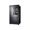 Samsung RF28T5F01SG - Refrigerator/freezer - french door bottom freezer - Wi-Fi - width: 35.7 in - depth: 35.4 in - height: 70.1 in - 27.7 cu. ft - black stainless steel with built-in 21.5" media center