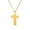 Gold, variant on Gold Basketball Cross Pendant Necklace Stainless Steel Jewelry Gifts