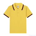 thumbnail image 2 of Fozruso Summer Short Sleeve Collared Shirt for Boys, Classic Button Closure Breathable School Uniform Shirts, 2 of 6