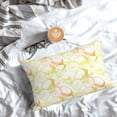 thumbnail image 5 of Goofa Lemon Potatoes Print Plush Throw Pillow Case, Soft Velvet with Hidden Zipper, Decorative Cushion Cover for Sofa, Bed, Car, and Home Décor-14"x20", 5 of 6