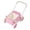 Pink, variant on Costway Baby Push Walker with Wheels,Toddler Play Wagon with Foldable Handlebar & Storage Basket Pink