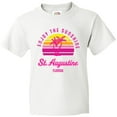 thumbnail image 3 of Inktastic Summer Enjoy the Sunshine St. Augustine Florida in Pink Youth T-Shirt, 3 of 5