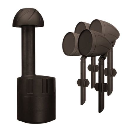 UPC: 0748252171672 | Rockustics Outdoor 300W 8 Ohm Music Garden Outdoor Weather Proof Speaker Package