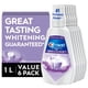 thumbnail image 1 of Enjuague bucal Crest 3D White Brilliance Whitening, 1 litro (paquete de 6), 1 of 5