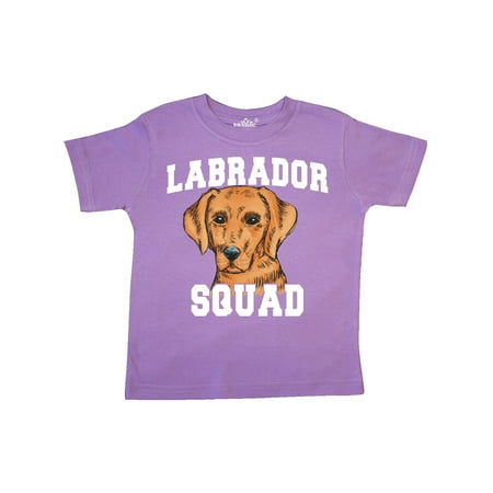 

Inktastic Dog Labrador Squad Gift Toddler Boy or Toddler Girl T-Shirt