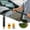 Black, variant on Table Side Cup Holder Organizer On Drink Holder Secure Your Beverage Anywhere Beach Cup Holder with Clamp Portable Cup Holder for Desk Pool Cruise Outdoor Use