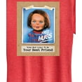 thumbnail image 3 of Chucky - Voted Most Likely Your Best Friend - Women's Short Sleeve Graphic T-Shirt, 3 of 5
