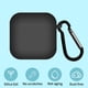 thumbnail image 1 of Funda protectora de silicona para auriculares inalámbricos para Xiaomi Redmi Buds 3 (negro), 1 of 5