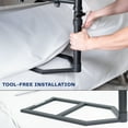thumbnail image 6 of Sidekiix 20" x 13" Overbed Table with Under Mattress Support, Adjustable Tray, 6 of 8