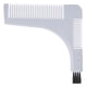 thumbnail image 4 of Shaper De Guía De Recorte De Bigote A Llave En Forma De Bigote, Herramienta De Estilo De Barba Para Hombres, Plantilla De Barba De Plástico Flexible, Fácil De Limpiar,, 4 of 7