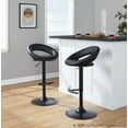 thumbnail image 2 of LumiSource Posh Adjustable Barstool - Set of 2, 2 of 6
