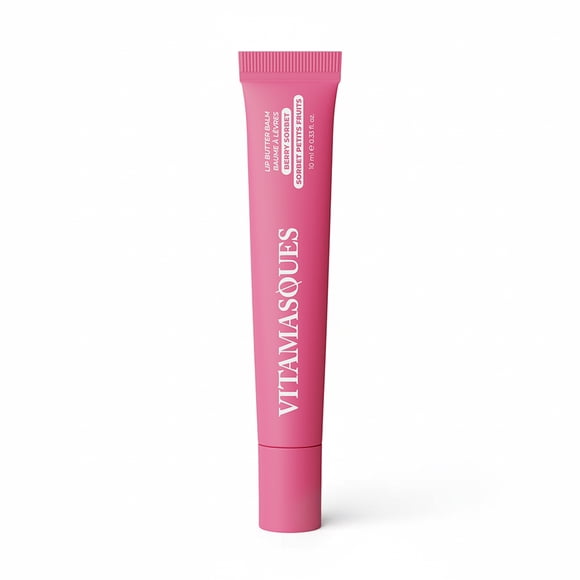 Vitamasques Lip Butter Balm - Berry Sorbet - 0.33 Fl oz