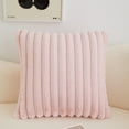 thumbnail image 2 of Guanhe Pillowcases Standard Plain 18x18Inches, Winter Soft Plush Sofa Pillowcase Bedroom Cushion Cover for Living Room Sofa Patio Funiture Garden, 2 of 8