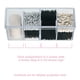 thumbnail image 3 of Organizador de maquillaje Qosmedix de 4 compartimentos con tapa transparente, 3 of 4