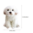 thumbnail image 2 of Animales de peluche de juguete, perro de peluche, adorable perro de peluche, encantador juguete de peluche, regalo de cumpleaños para niños, 2 of 5