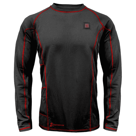 

XJGKDGDF 7V Base Layer - Black W/Accents - Men s - L