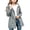 Gray, variant on Girls Solid Color Slim Raincoat Windproof Long Sleeve Cinched Drawstring Zipper Rain Jacket Kids Casual Water-Resistant Outerwear with Pockets Gray 9-10 Years