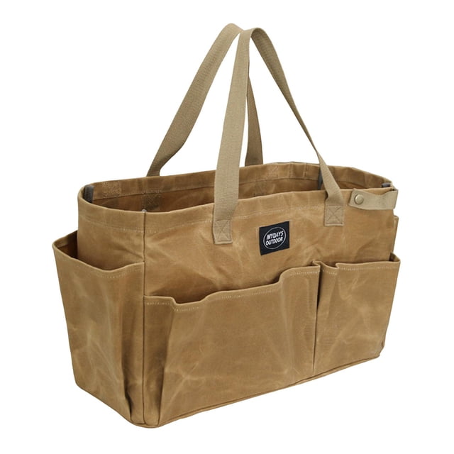 Bolsa de Almacenamiento para Acampar, Bolsa para Cosas, Cesta, Caja de Transporte, Bolsa de Mano de Utilidad, Bolsa de Viaje para Equipo, ción Caqui