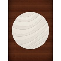 Dalyn Dover Area Rug DV12 Dv12 Snow Waves Swirls 10' x 10' Round
