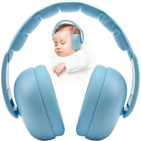 Baby Headphones for Noise - [Upgraded Baby-Friendly Version] Baby Ear Muffs Noise Protection - Baby Noise Cancelling Headphones - Baby Ear Protection for 3 Months to 2 Years