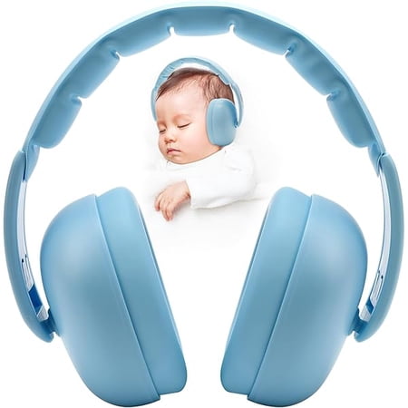 Baby Headphones for Noise - [Upgraded Baby-Friendly Version] Baby Ear Muffs Noise Protection - Baby Noise Cancelling Headphones - Baby Ear Protection for 3 Months to 2 Years