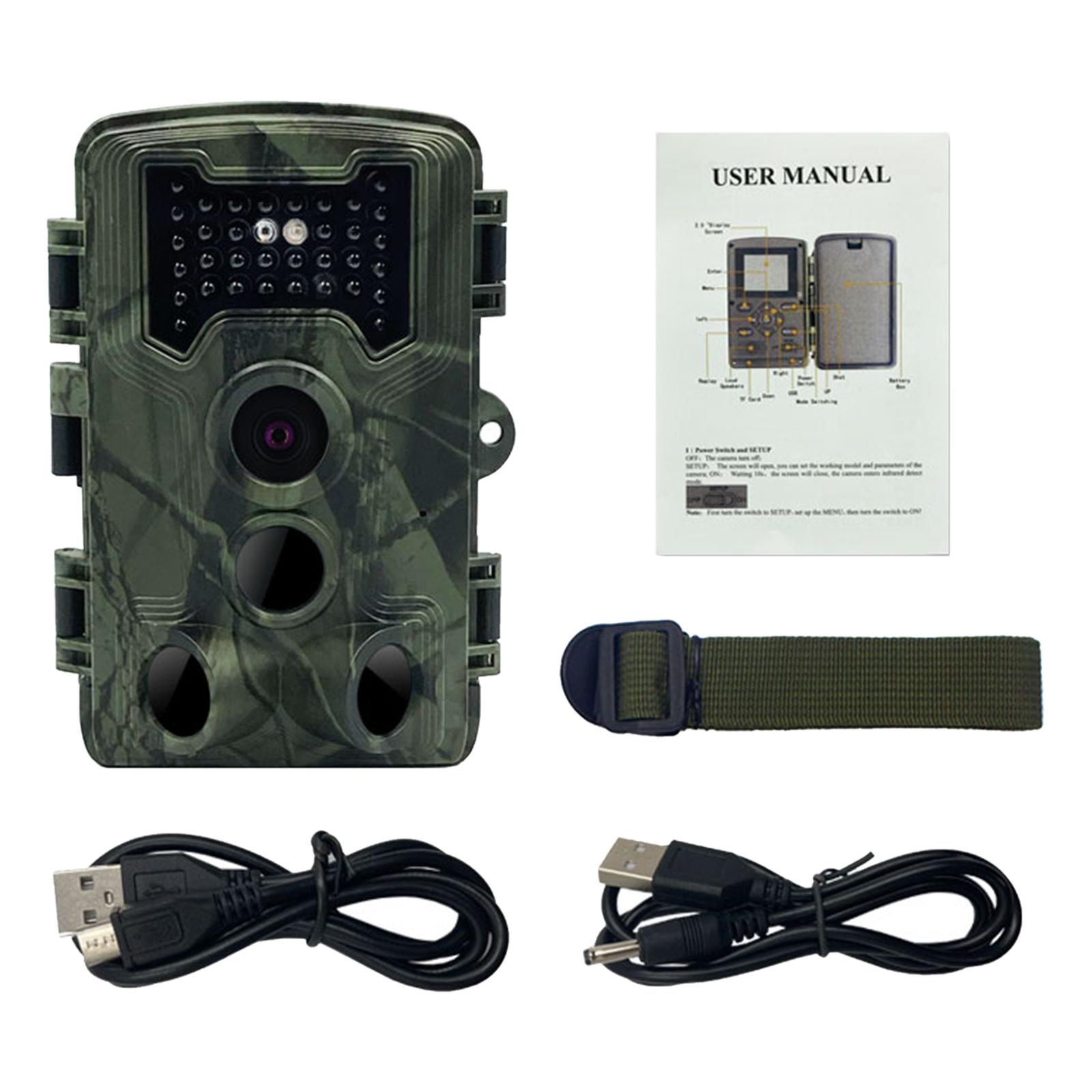 Trail Camera 16MP 1080P FHD 120 degreeWide Camera Lens 2.0'' LCD Wildlife Camera - image 1 of 8