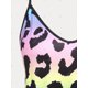 thumbnail image 3 of Tank Top de Talla Extra con Estampado de Leopardo de Color Degradado Rosegal  Camisetas sin mangas de talla grande, 3 of 5