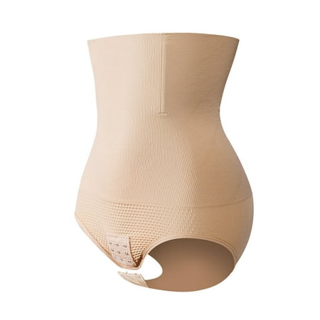 Yuhangmm Women s Panties Lady High Waist Trainer Thong Seamless Underwear Shapewear Sheer Panties