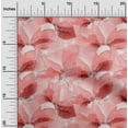 thumbnail image 2 of oneOone Cotton Poplin Twill Peach Fabric Abstract Floral Dress Material Fabric Print Fabric By The Yard 56 Inch Wide-1ra, 2 of 5
