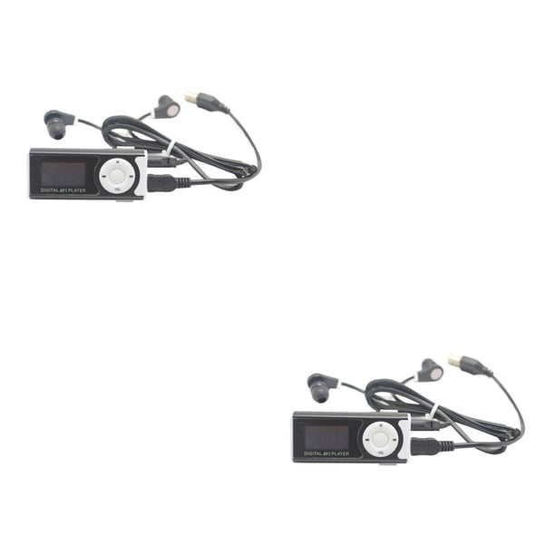 Reproductor de música Digital MP3 Methold Mini USB OLED pantalla 16/32GB TF tarjeta Clip linterna