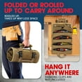 thumbnail image 4 of Sac à Outils Premium Enroulable 2026 avec 6 Pochettes et Bandoulière Réglable, Sac en Tissu Oxford Durable et Robuste avec Poignée, le Rouleau d'Outils Original pour une Efficacité Maximale, 4 of 8