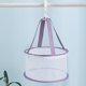 thumbnail image 5 of Cesta de malla multiusos con gancho giratorio. Bolsa de malla pequeña, plegable y resistente. Violeta, 5 of 9