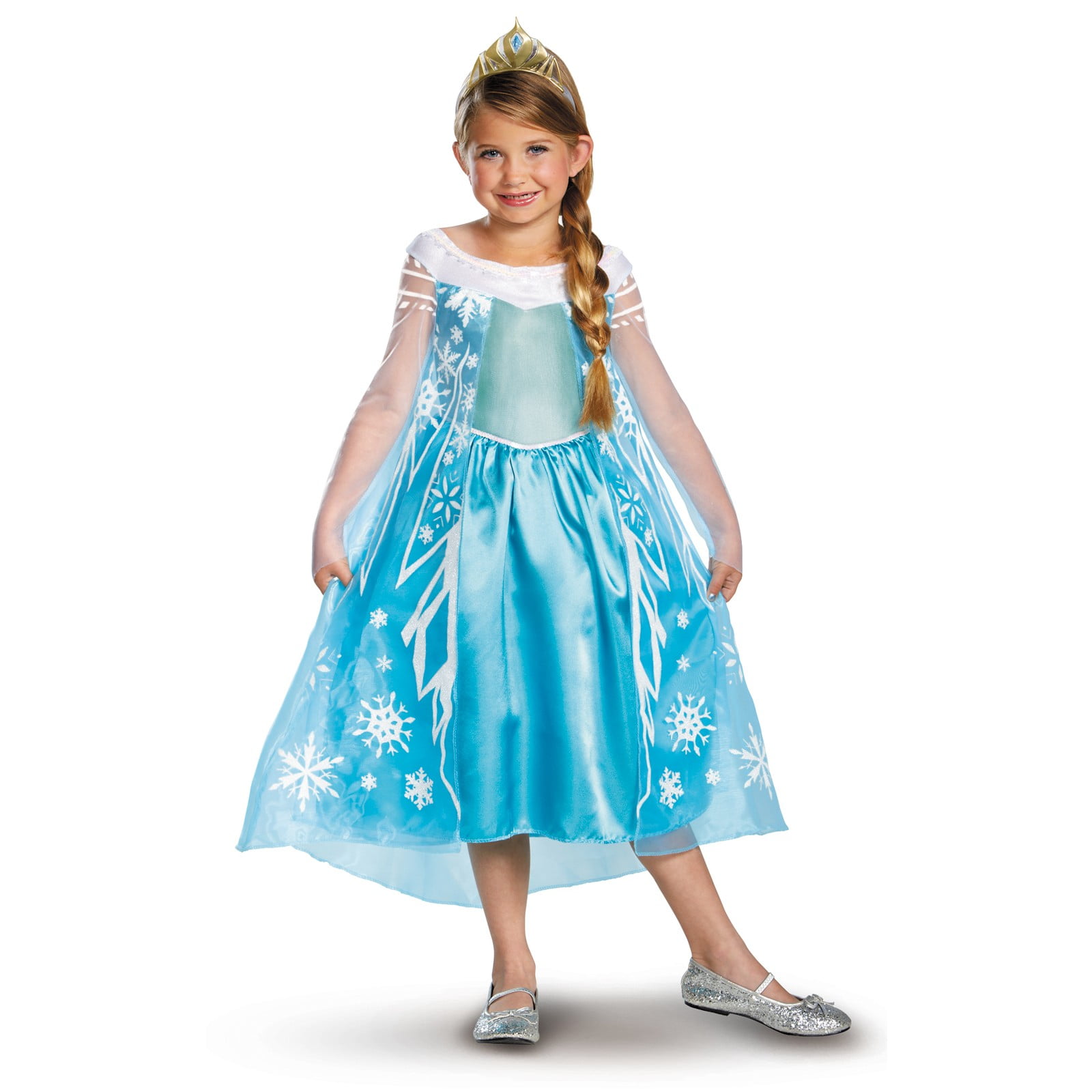 Frozen  Vestiti Carnevale Elsa 3-15 A Dress up Elsa Costumes Long 789007LUX