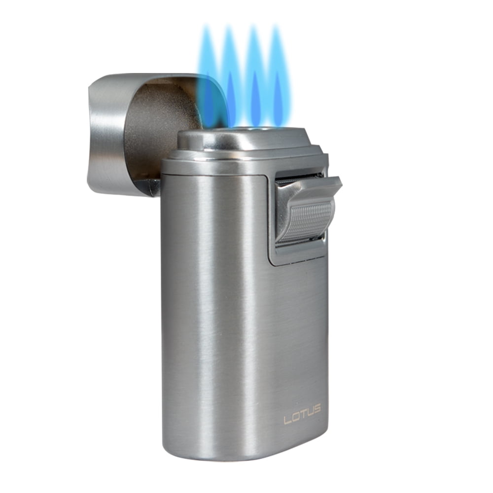 Lotus Brawn T7 Quad Torch Lighter-Chrome