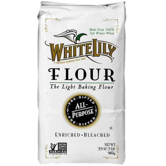 White Lily All Purpose Flour, 2 lb Bag