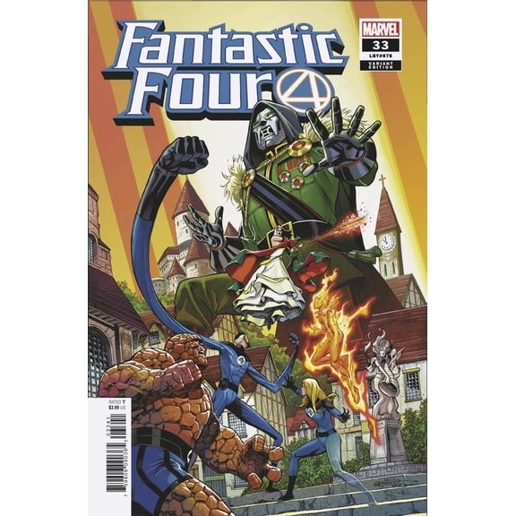 Fantastic Four #33 Pacheco Var 1:25 Marvel Comics Comic Book