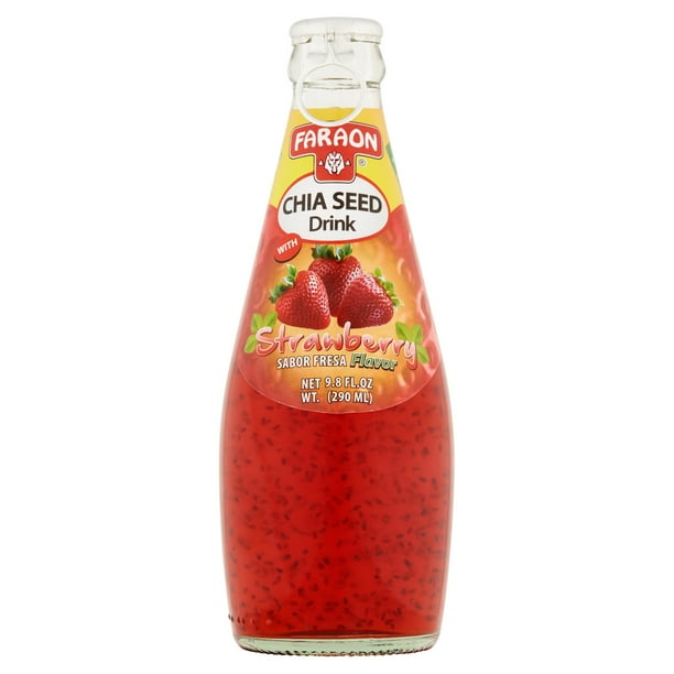 Strawberry Chia Seed Juice