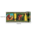 thumbnail image 2 of Concord Wallcoverings Peel and Stick Self Adhesive Kids Wallpaper Border, Little Lions for Play Room Nursery Room, Green Brown Yellow, 15 ft by 5 in 2472, 2 of 5