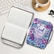 thumbnail image 2 of Funda para biblia MYSMOR, diseño floral, con asa y bolsillos, 2 of 6