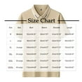 thumbnail image 2 of M-4X Golf Shirts for Men Plus Size Short Sleeve Button Collared T-Shirts Casual Pullover Solid Color Slim-Fit Athletic Workout Tees Tops, 2 of 3