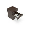 thumbnail image 6 of HON Basyx Commercial-Grade Mobile Wooden Pedestal, Filing Cabinet, Walnut (BSXMWPMW), 6 of 14