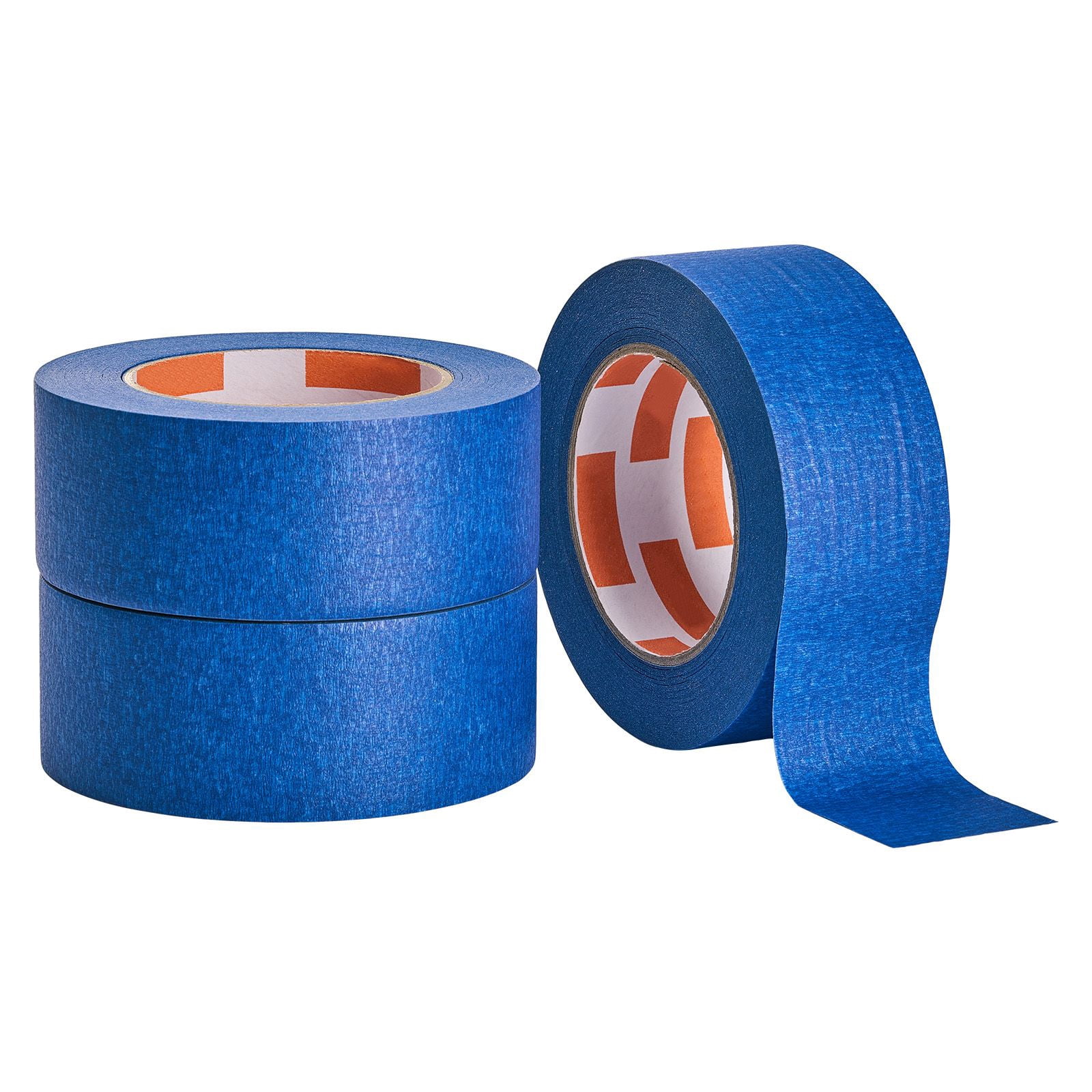 Blue Painters Tape, Multi-Surface Masking Tape with Strong Adhesion, Residue-Free Removal, Tear by Hand, Writable Surface, Ideal for Painting and DIY Projects