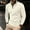 Beige, variant on Zylanna Men's Long Sleeve Polo Shirts with Chest Pocket, Solid Slim Fit Spring Fall Turndown Collar Casual Pullover Tops for Man Beige