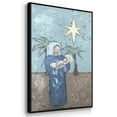 thumbnail image 3 of A Silent Night II - Framed Gallery Wrapped Holiday Canvas - 27 x 41 - Black Frame, 3 of 8