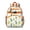 Orange-38, variant on Tropical Seahorse Students Backpack with Nautical Coastal Life Design, Cute Cartoon Underwater Plants and Shells Print, Marine Beach Theme for School and Travel