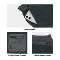 thumbnail image 6 of Little Donkey Andy Women's 7 Inches Quick Dry Golf Shorts Stretch Athletic Shorts with Liner, Laser-Cutting Pockets Sise M, 6 of 8