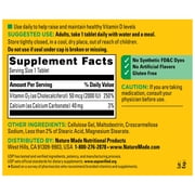 Nature Made Vitamin D3 2000 IU (50 mcg) Vitamin D Dietary Supplement, 220 Tablets
